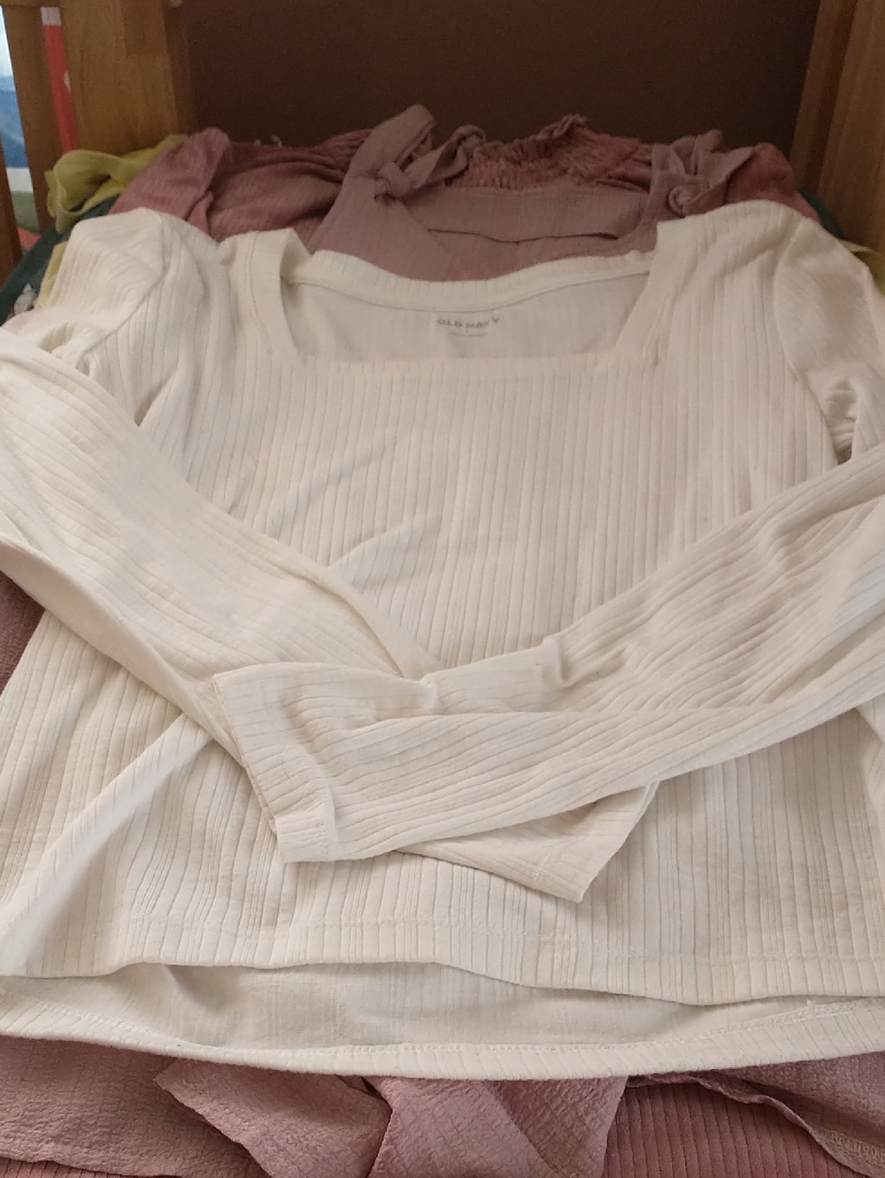 "All Business" Square Neck top